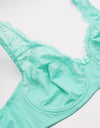 Floral Unlined Lace Embroidery Bras