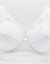 Floral Unlined Lace Embroidery Bras