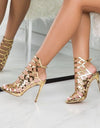 Sexy Hollow Out Super High Heels