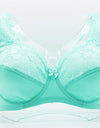 Floral Unlined Lace Embroidery Bras