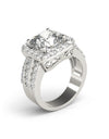 Luxury Round Cut 3 Carat 925 Sterling Silver Ring