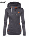 Long Sleeve Zip Up Fleece Hooded Sweatshirts