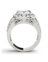 Luxury Round Cut 3 Carat 925 Sterling Silver Ring