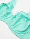 Floral Unlined Lace Embroidery Bras