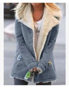 Thick Warm Winter Coat With Fur Lining