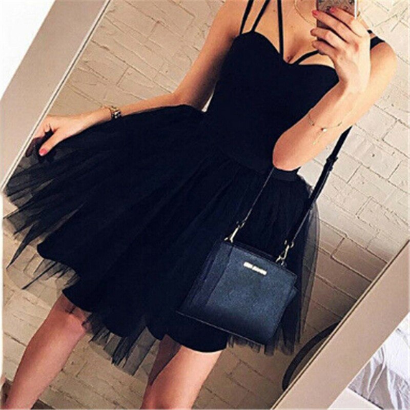 Lace Patchwork Evening Party Dress