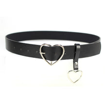 Load image into Gallery viewer, PU Leather Heart Belt
