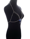 Shiny Crystal Halter Bikini Beach Women Charm