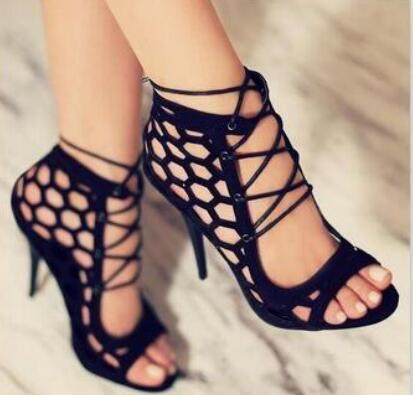Cross Strap Heels