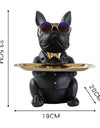 Nordic French Bulldog Sculpture Dog Statue