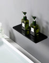 Waterfall Sink Faucet Shelf Basin Water Mixer Black Matte