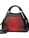 new crocodile pattern large-capacity bag