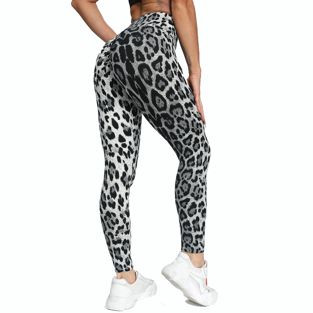 Leopard Printed Yoga Women Pants