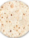 Soft warm flannel tortilla pizza blanket