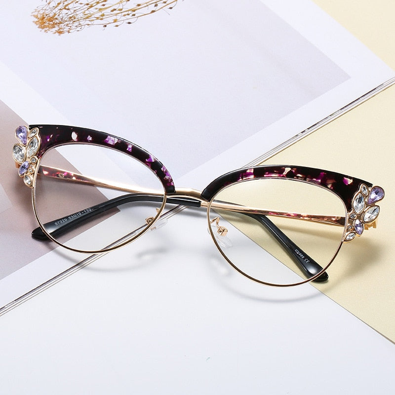 Cat Eye Blue Light Blocking Glasses