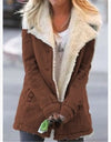 Thick Warm Winter Coat With Fur Lining