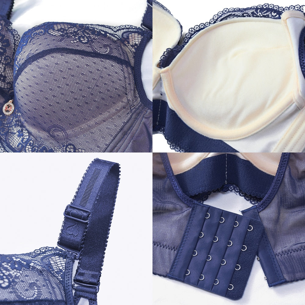 Push Up Padded Bras Lace Bra A B C D Cup