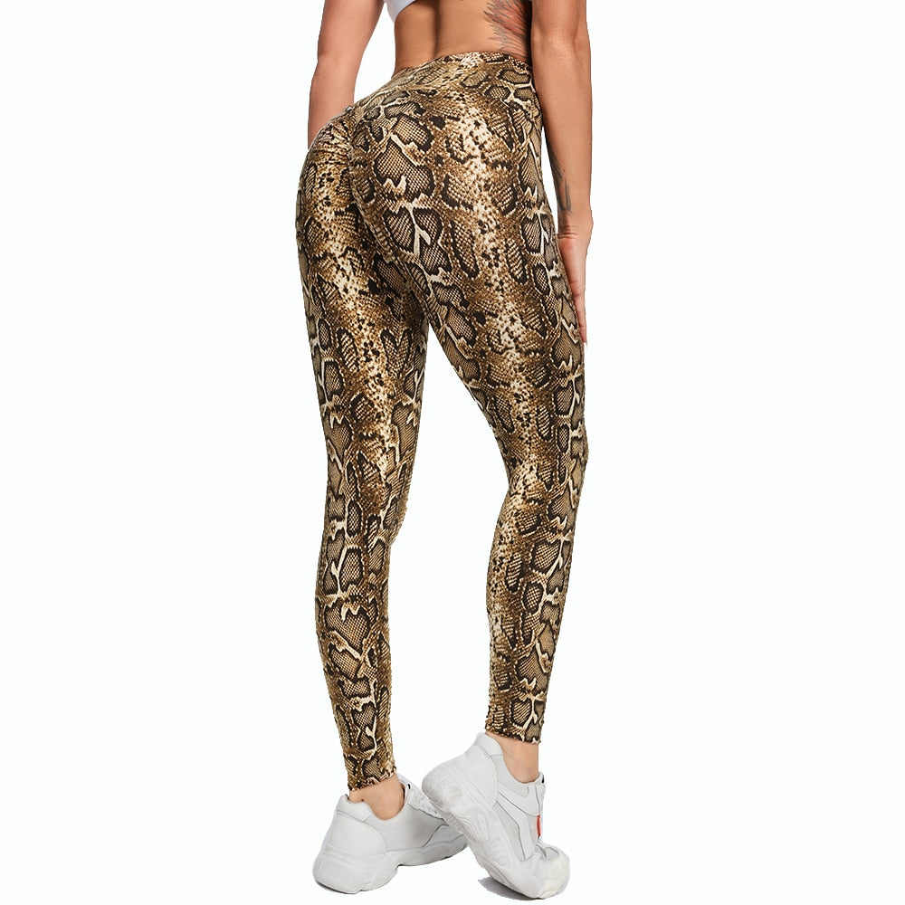 Leopard Printed Yoga Women Pants