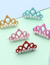 Faux Pearl Crown Headdress