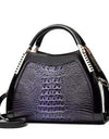 new crocodile pattern large-capacity bag