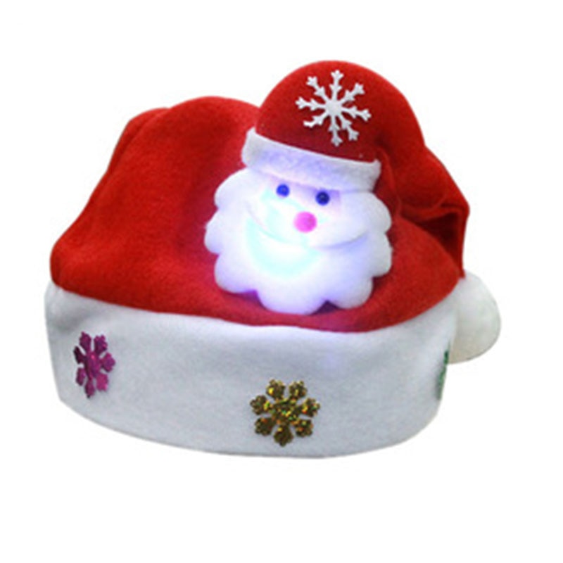 LED Christmas  Light Up Hats