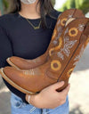 Autumn and Winter Embroidery Western Cowboy Boots