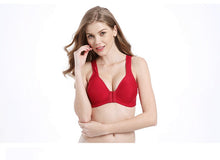 将图片加载到图库查看器，Front Closure Solid Color Wireless Bra
