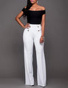 High Waist Casual Harem Long Pants