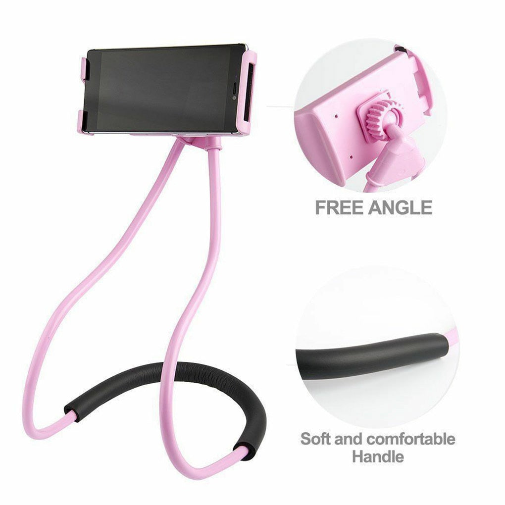 Rotatable Hanging Neck Phone Stand