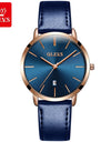 Casual Leather Quartz Women's Wristwatches