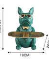 Nordic French Bulldog Sculpture Dog Statue