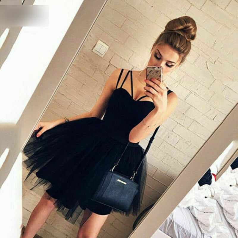 Lace Patchwork Evening Party Dress
