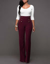 High Waist Casual Harem Long Pants