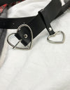 PU Leather Heart Belt
