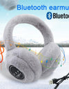 Wireless Bluetooth Fluffy Earmuff Headphone