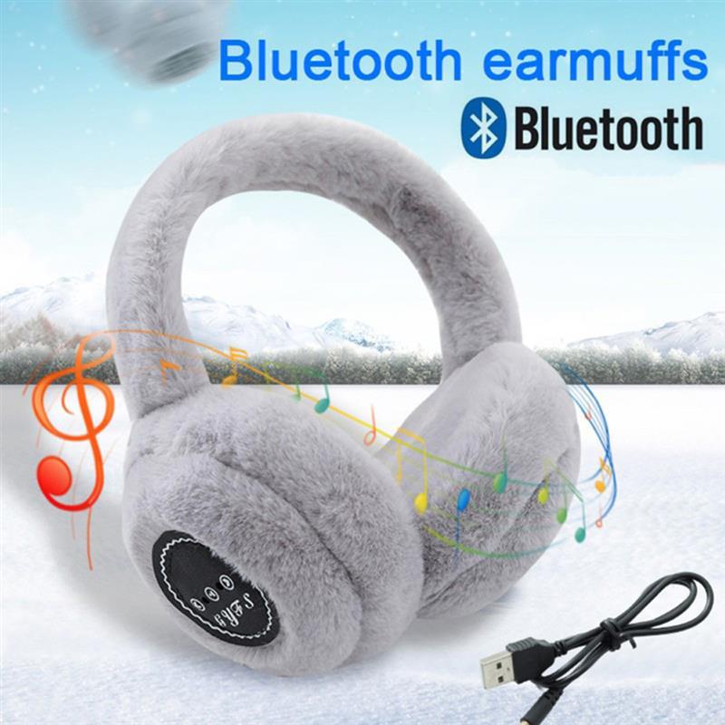 Wireless Bluetooth Fluffy Earmuff Headphone