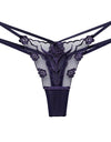 Cute Butterfly Embroidery Women Thongs
