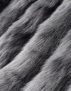 Elegant Windproof Thick Faux Fox Fur Long Coat