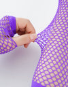 Fishnet Fingerless Long Gloves