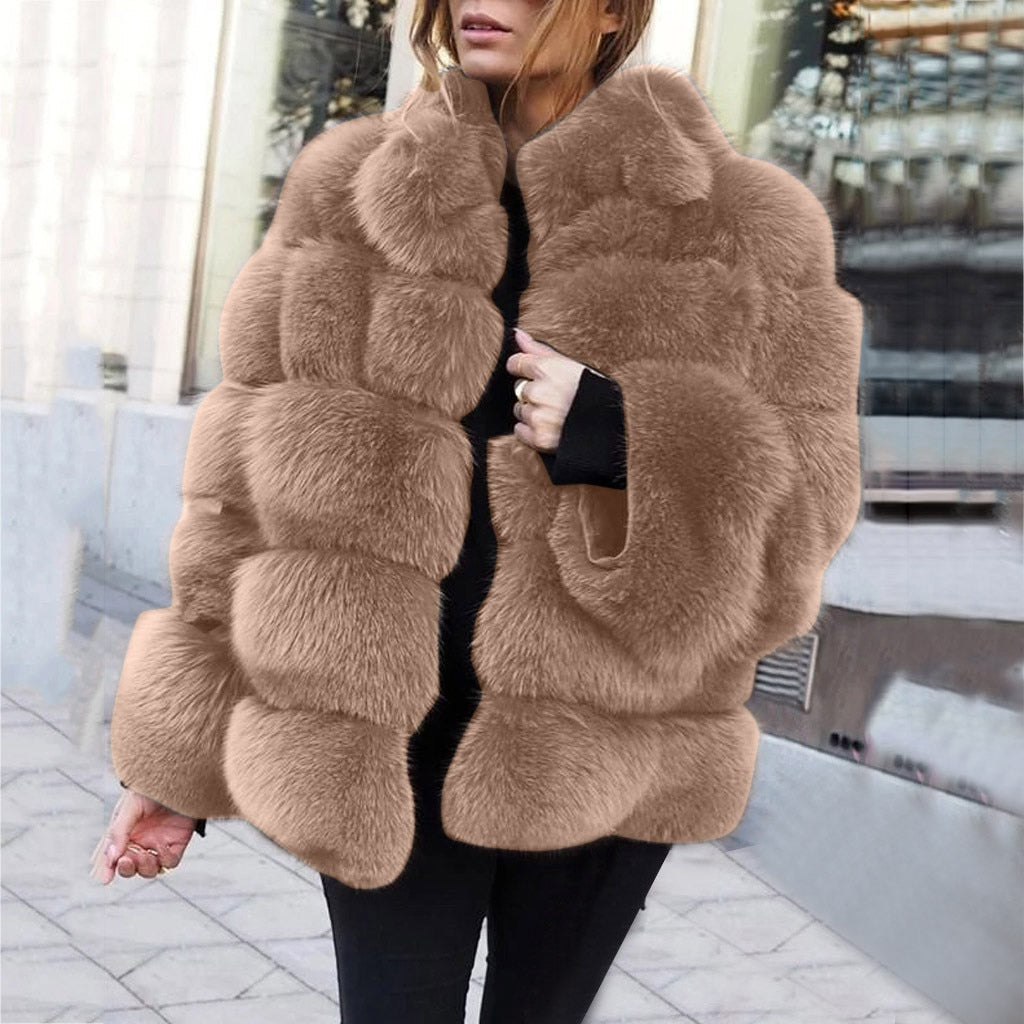 100% Faux Fur High Quality Vest Coat