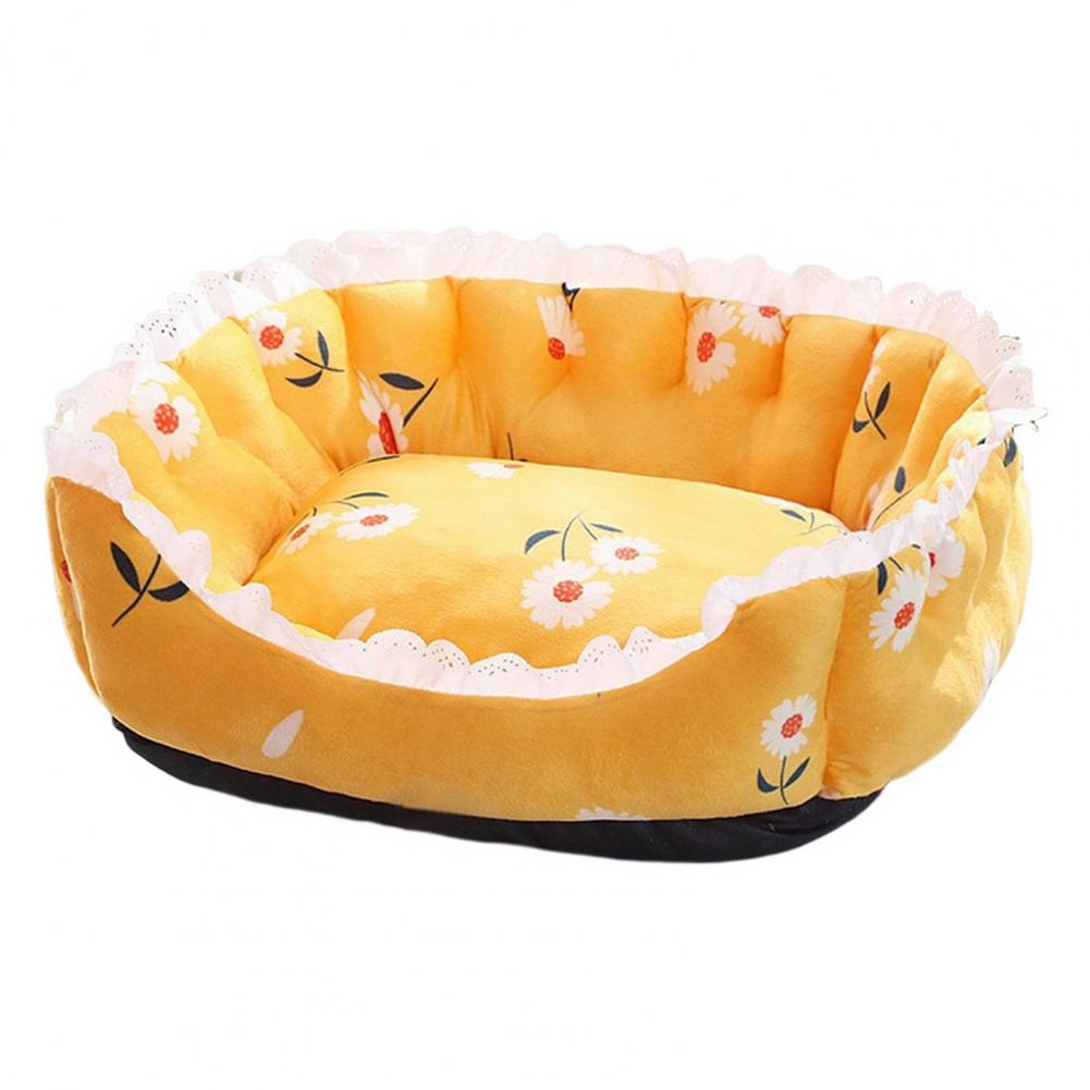 Soft Elastic Semi-enclosed Detachable Dog/Cat Bed