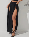 Sexy Crop Top and Skirt Two Piece Set