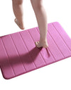 Velvet Solid Color Non-slip Bath Mat