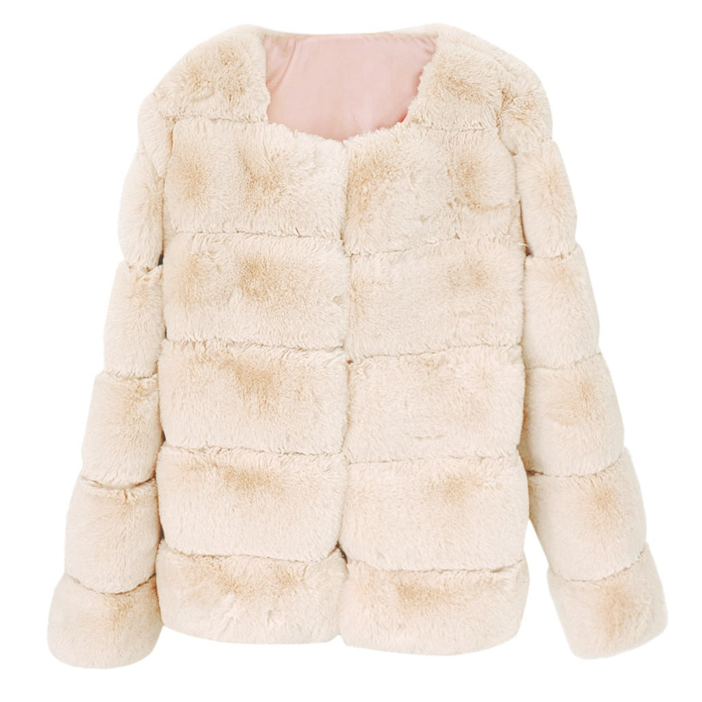 100% Faux Fur High Quality Vest Coat