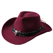 Load image into Gallery viewer, Big Brim Cowboy Hat
