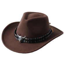 Load image into Gallery viewer, Big Brim Cowboy Hat
