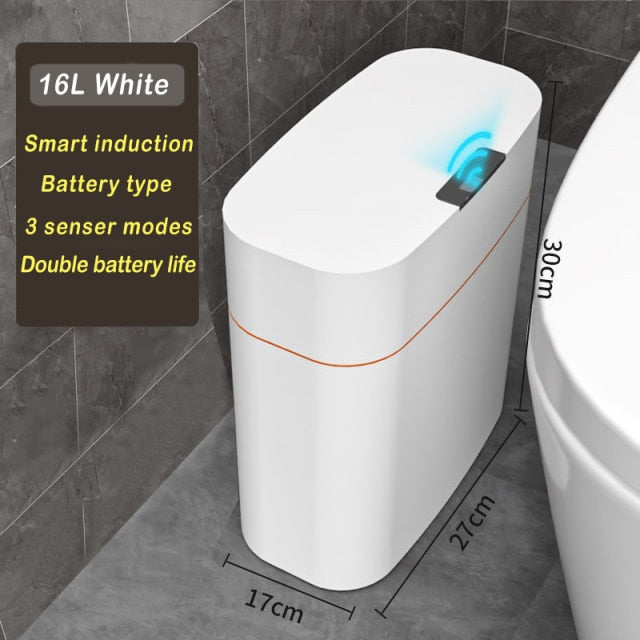 Intelligent Trash Can With Automatic Sensor