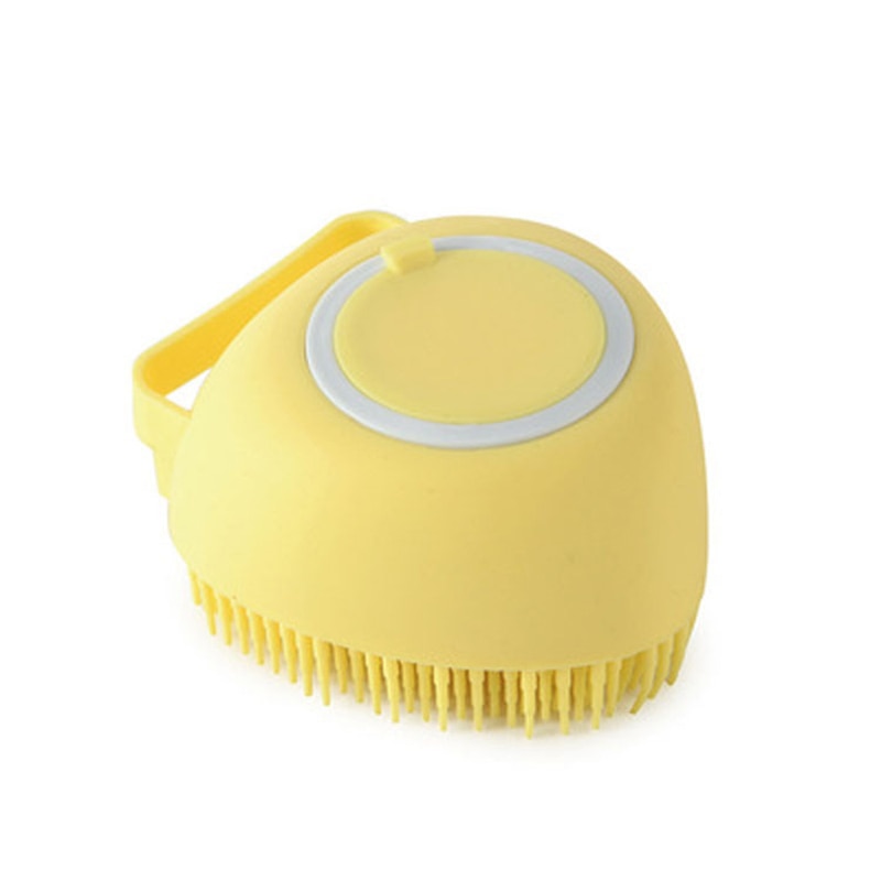 Soft Silicone Pet Bath Shampoo Massage Brush