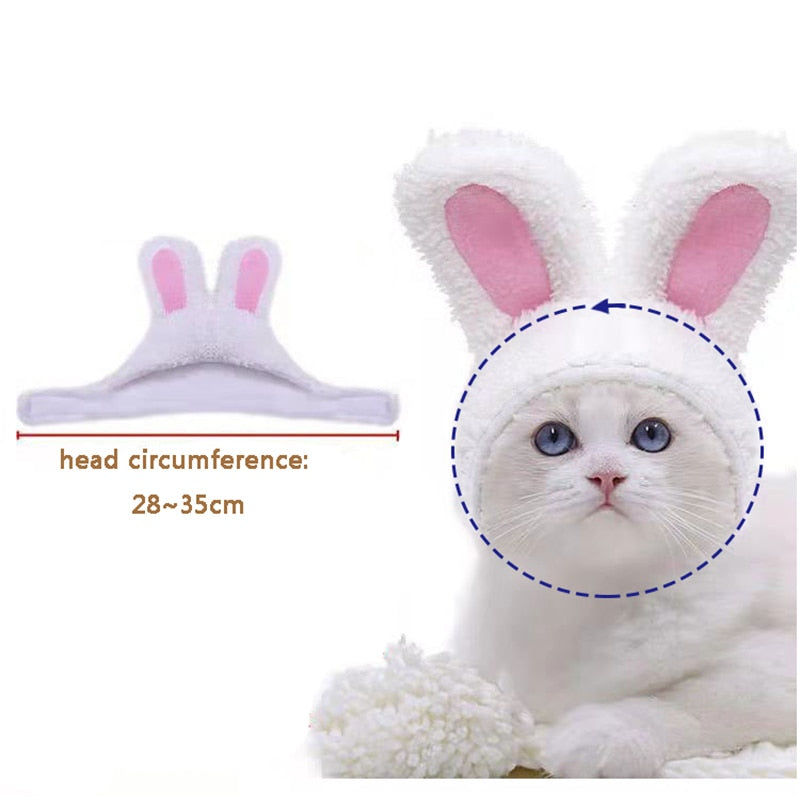 Warm Plush Funny Cat Headgear