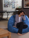 Sofa Sack Bean Bag Chair Memory Foam Lounger w/ Micro suede